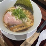 拳ラーメン - 手揉み中華そば＋麺大盛