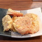 シウマイ堂 正屋 - 金時人参の天ぷら