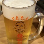 Yakiniku Sakaba Yonchan - 生ビール　中ジョッキ420円税込462円