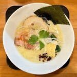 光の葉 - 鶏白湯ら〜めん(950円)