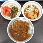 しゃぶ葉 - カレーライス ＆ 薬味類