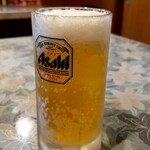 中国菜館恵華 - ドリンク写真:生ビール