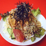 関所茶屋 - ごぼうのパリパリサラダ