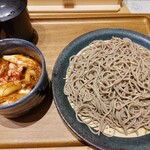 Nikusoba Tomuraushi - つけ蕎麦　豚辛汁　1150円