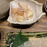 土山人 - 味噌漬けクリームチーズ　味噌の香りとチーズのクリーミーさが意外にも酒に合う逸品