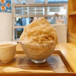 おちゃのこ - ほうじ茶ラテ氷