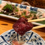 Satoimo - 鯨肉あぶり焼き 850円
