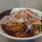 Kishimen Sumiyoshi - 山菜きしめん かき揚げ追加