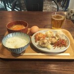 おふろcafe かりんの湯 - 朝食ビュッフェ