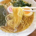 食いもん屋 北甲斐道 - ラーメンの麺