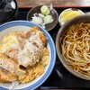 豊年屋 - かつ丼ともり（かけ）」1100円