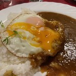 ファイブペニー - カレーライス大＋目玉焼③