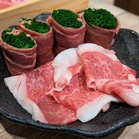 黄金出汁しゃぶと江戸前寿司 肉のあさつ 梅田お初天神店 - 