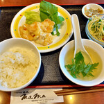 mama - エビマヨランチ