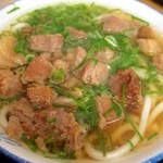 立ち食いうどん 味沢 - ぼっかけうどん