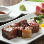 ボウズドア - 広島牛サイコロステーキ　2200円