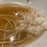 珈穂音 - ご飯を入れてお茶漬け風に