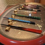 西中州焼肉 きらく - 箸も選べる！