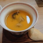 松寿司 - 茶碗蒸し（牡蠣）