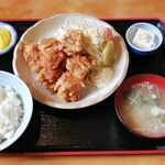 わが家 - から揚げ定食 980円