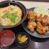 Hinadori Isei - ミニ親子丼と唐揚げ