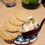酒と飯 コメマル - マスカルポーネ甘納豆