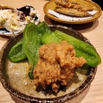 酒と飯 コメマル - パリパリピーマンの肉味噌