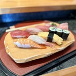 しほう田 - にぎり鮨ランチ … ¥1,300円（税込）