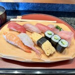 しほう田 - にぎり鮨ランチ … ¥1,300円（税込）