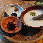 広丞庵　かのか - 自然薯♪朝ごはん
