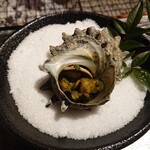 広丞庵　かのか - 栄螺のバジルオイル焼♪