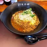 担担麺や 天秤 - 揚げ豆は要らないかな・・