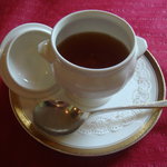 レストラン アゼリア - コラーゲンとヒアロ酸たっぷりのチキンコンソメスープ