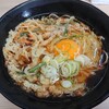 本陣 - 天ぷら　生卵(蕎麦)