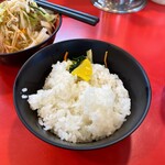 家系総本山 吉村家 - ライス130円