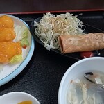 台湾料理 福祥居 - 定食の揚げ物