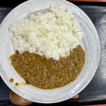 うどん蔵ふじたや - ミニキーマカレーライス