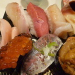 かねとも寿し - 最特上寿し　2013.12.17