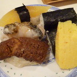 かねとも寿し - 最特上寿し (サービス品) 2013.12.17