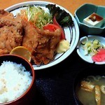 益元 - 鶏唐揚げ定食