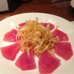 食彩屋  やしろ - 辛ねぎ生マグロ980円