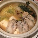 食彩屋  やしろ - 牡蠣味噌鍋980円