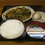 OFUKURO - ｢ホイコーロー定食｣です。