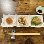 お食事処 だんらん日和 - 本日のランチ(¥1,980) 前菜