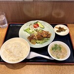 盧山中国厨房 - 厚切り炙り豚肉の定食？？(¥980)