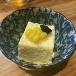 Morino Kakurega - お通し とうもろこし豆腐