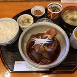 活魚料理ととや - ぶり大根定食(1,200円)