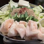 Nanaya - 和牛もつ鍋(ご飯) 1350円