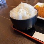 とんかつビストロ 肉のマルコウ - ご飯