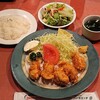 バンボリーナ - 料理写真:レストラン バンボリーナ ＠茅場町 ランチ カキフライ 税込1,200円 ライス少な目でお願い